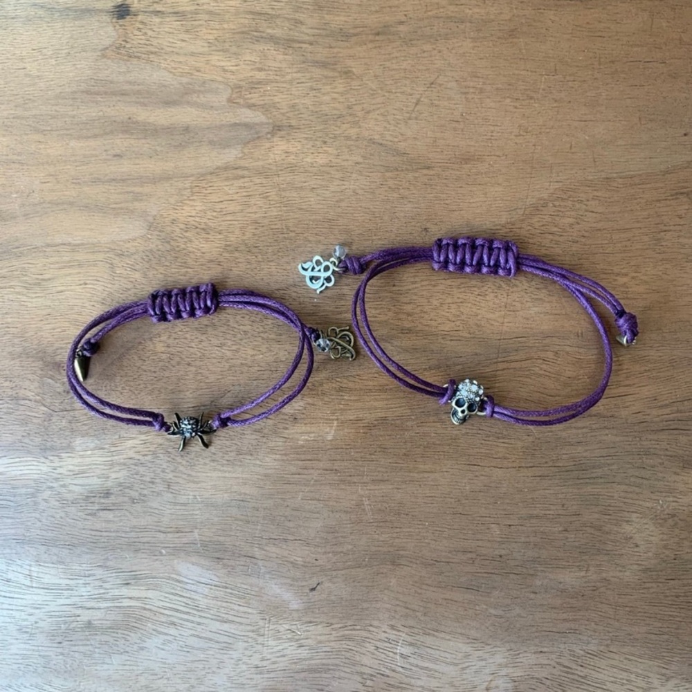 Adjustable R&R Punk/Goth/Halloween Bracelets